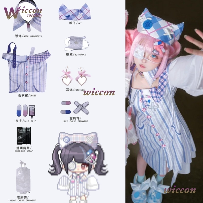 Anime Cosplay Idea - Ynot Infinity Nikki Kostum Cosplay Wig