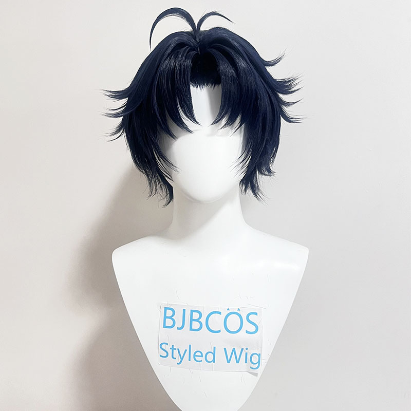 Anime Cosplay Blue Hair - [Wig Bergaya] Wig Cosplay Asaba Harumasa