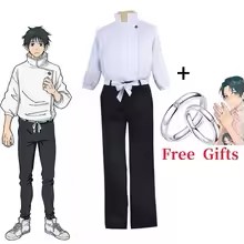 Anime Cosplay Couple - Set Cosplay Anime Atasan Kerah Berdiri