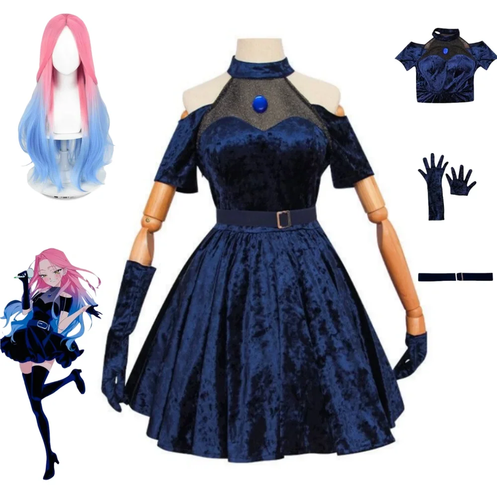 Kostum Cosplay Mizi 2026, Kost - Anime Cosplay Blue Hair ulasan dan harga