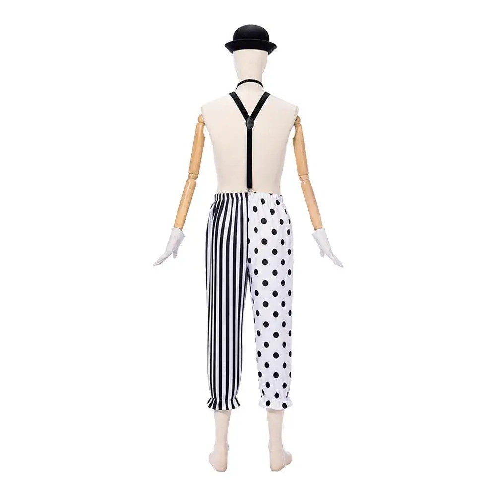Setelan Badut Mime Hitam Putih - Anime Cosplay Couple ulasan dan harga