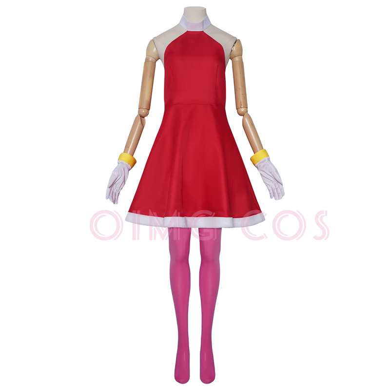 Kostum Cosplay Amy Rose Seraga - Anime Cosplay Ladies ulasan dan harga