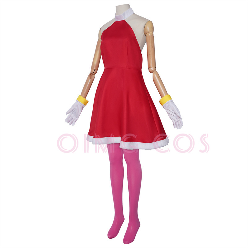 Kostum Cosplay Amy Rose Seraga - Anime Cosplay Ladies ulasan dan harga