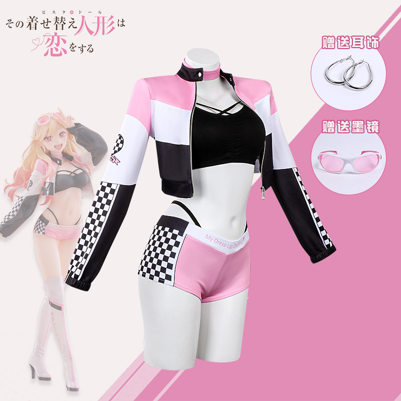 Kostum Anime My Dress Up Darli - Kitagawa Anime Cosplay ulasan dan harga