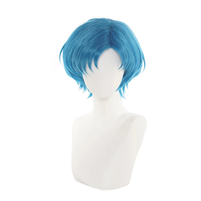 Wig Cosplay Sailor Mercury Miz - Anime Cosplay Blue Hair ulasan dan harga