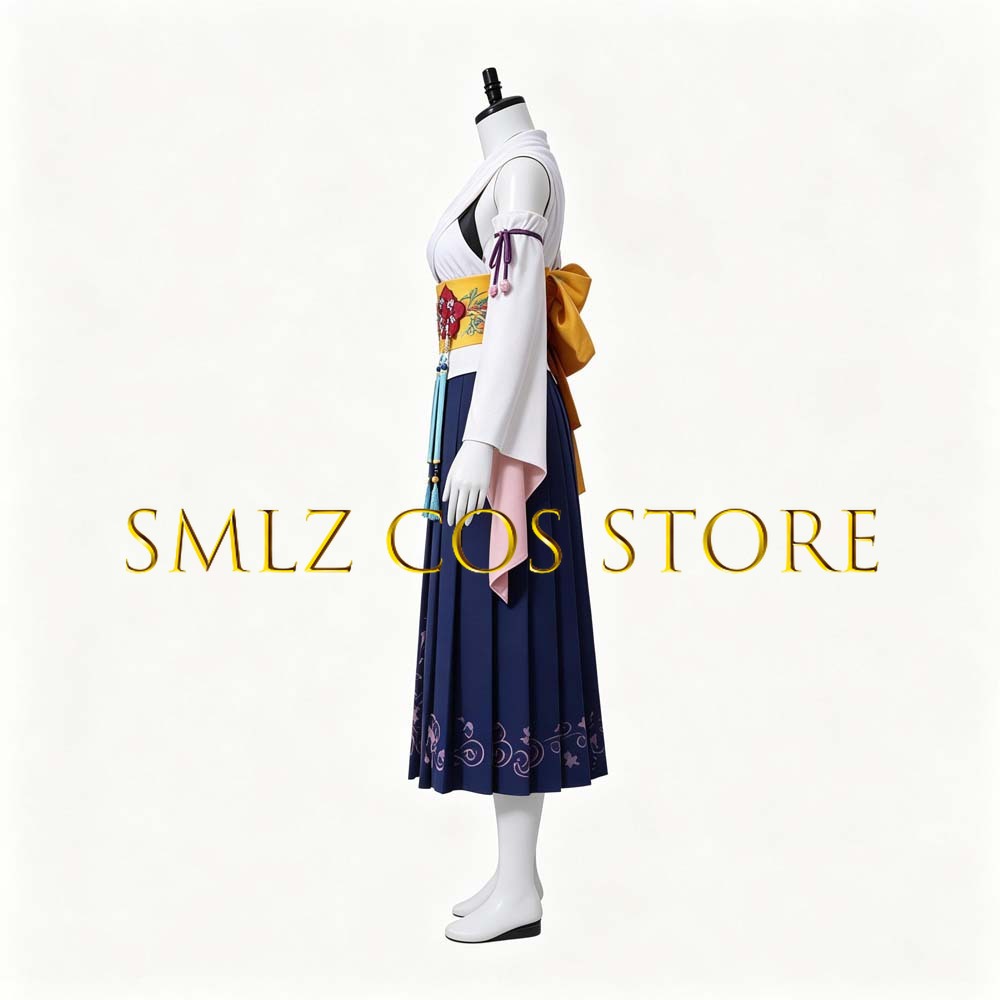 Smlz FFX Yuna Cosplay Anime FF - Anime Cosplay Ladies ulasan dan harga