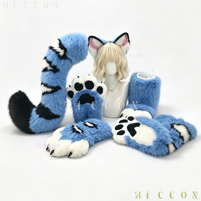 Set Telinga dan Ekor Fursuit H - Anime Cosplay Ladies ulasan dan harga