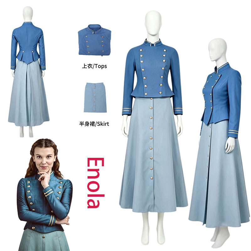 Kostum Cosplay Film WHH Enola, - Anime Cosplay Ladies ulasan dan harga